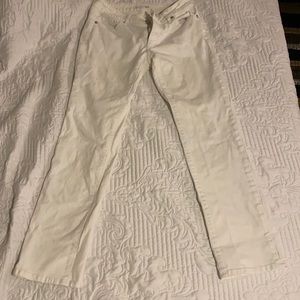 Loft white jeans
